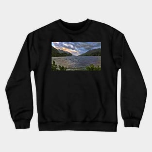 Dusk at Loch Shiel-Scotland Crewneck Sweatshirt